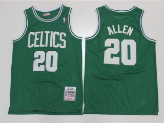 Boston Celtics #20 Ray Allen 2007-08 Throwback Jersey Green