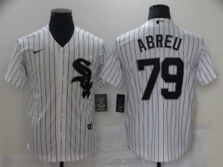 Nike Chicago White Sox #79 Jose Abreu Cool Base Jerseys White