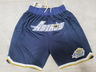 Houston Astros Astrodome Just Don Shorts Navy Blue