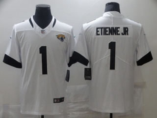 Jacksonville Jaguars #1 Travis Etienne Jr Vapor Limited Jersey White