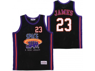 #23 Lebron James Space Jam A New Legacy Jersey Black