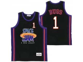 #1 Bugs Bunny Space Jam A New Legacy Jersey Black