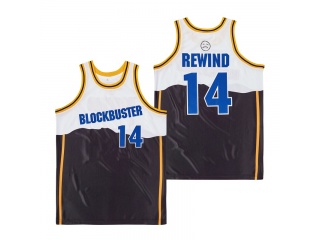 Blockbuster Be Kind & Rewind #14 Jersey Black/White