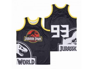 Jurassic Park #93 Jersey Black