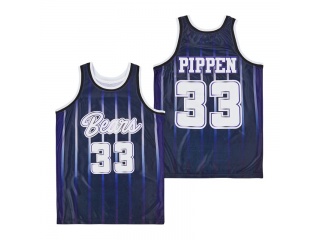 Scottie Pippen #33 Central Arkansas Bears Jersey Blue