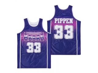 Scottie Pippen #33 Central Arkansas Bears Jersey Purple