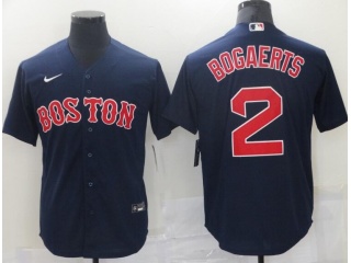 Nike Boston Red Sox #2 Xander Bogaerts Cool Base Jersey Blue