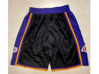 Los Angeles Lakers 2021 Earned Shorts Black