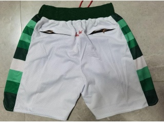 Milwaukee Bucks Just Don Shorts White 