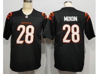 Cincinnati Bengals #28 Joe Mixon 2021 Vapor Limited Jersey Black