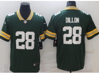 Green Bay Packers #28 AJ Dillon Vapor Limited Jersey Green