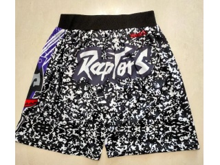 Toronto Raptors Big Face Mitchell&Ness Big Face Shorts Black