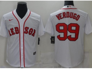 Nike Boston Red Sox #99 Alex Verdugo Cool Base Jersey White