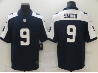 Dallas Cowboys #9 Jaylon Smith Thanksgiving Vapor Limited Jersey Blue