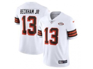 Cleveland Browns #13 Odell Beckham Jr 1946 Limited Jersey White