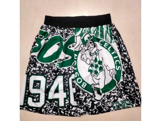 Boston Celtics 1946 Mitchell&Ness Big Face Short Green