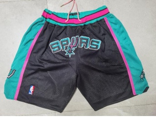 San Antonio Spurs Reload 2.0 Just Don Shorts Black
