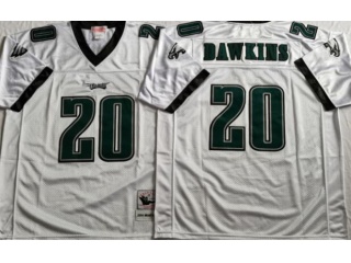 Philadelphia Eagles #20 Brian Dawkins Throwback Jersey White