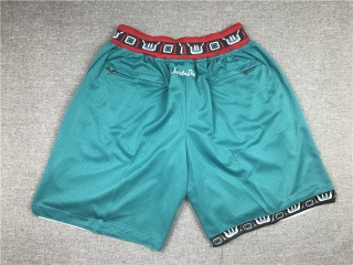 Memphis Grizzlies 2021 New Style Just Don Shorts Teal