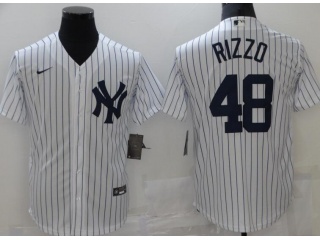 Nike New York Yankees #48 Anthony Rizzo Cool Base Jersey White