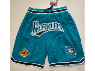 Florida  Marlin Just Don Shorts Teal