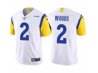 Los Angeles Rams #2 Robert Woods 2021 Limited Jersey White