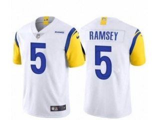 Los Angeles Rams #5 Jalen Ramsey 2021 Limited Jersey White