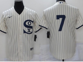 Nike Chicago White Sox #7 Field Of Dreams Cool Base Jersey Cream