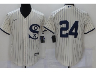 Nike Chicago White Sox #24 Field Of Dreams Cool Base Jersey Cream