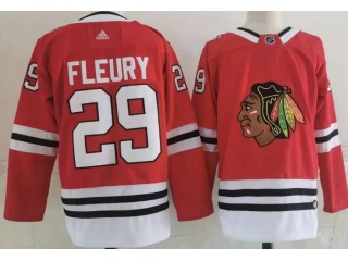 Chicago Blackhawks #29 Marc-Andre Fleury Hockey Jersey Red