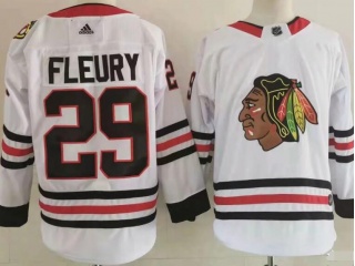 Chicago Blackhawks #29 Marc-Andre Fleury Hockey Jersey White
