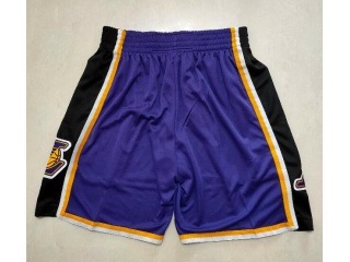 Jordan Los Angeles Lakers Shorts Purple