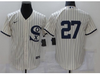 Nike Chicago White Sox #27 Field Of Dreams Cool Base Jersey Cream