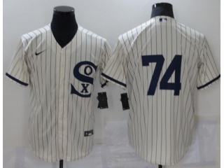 Nike Chicago White Sox #74 Field Of Dreams Cool Base Jersey Cream