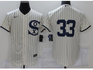Nike Chicago White Sox #33 Field Of Dreams Cool Base Jersey Cream