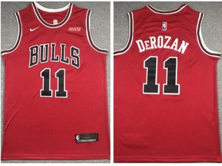 Nike Chicago Bulls #11 DeMar Derozan Jersey Red