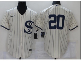 Nike Chicago White Sox #20 Field Of Dreams Cool Base Jersey Cream