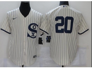 Nike Chicago White Sox #20 Field Of Dreams Cool Base Jersey Cream