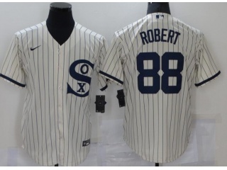 Nike Chicago White Sox #88 Luis Robert Field Of Dreams Cool Base Jersey Cream