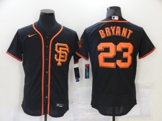 Nike San Francisco Giants #23 Kris Bryant Flexbase Jersey Black