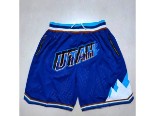 Utah Jazz Just Don Shorts Purple 