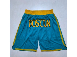 Boston Celtics Shorts 2019-2020 Teal City