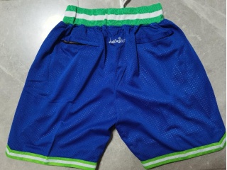 Dallas Mavericks Just Don Shorts Blue 