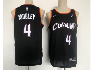 Nike Cleveland Cavaliers #4 Evan Mobley 2021 City Jersey Navy Blue
