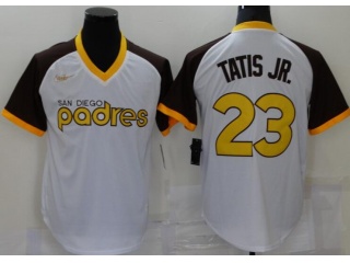 Nike San Diego Padres #23 Fernando Tatis Jr Pullover Jersey White