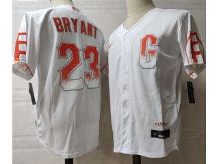 Nike San Francisco Giants #23 Kris Bryant City Jersey White