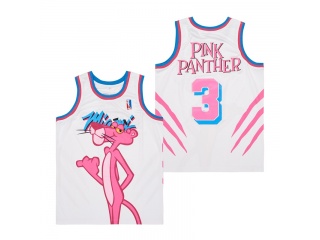 Miami Heat X Pink Panther #3 Jersey White