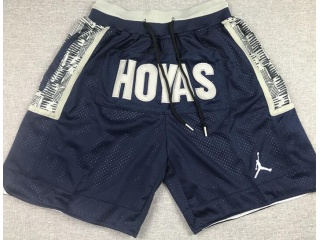 Georgetown Hoyas Just Don Shorts Blue