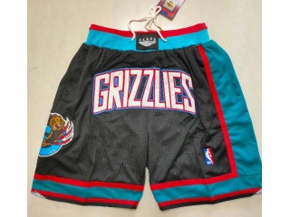 Memphis Grizzlies Just Don Shorts Black