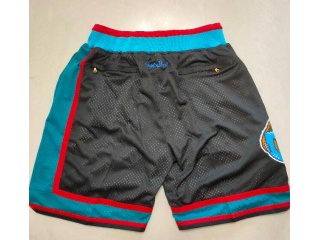 Memphis Grizzlies Just Don Shorts Black 